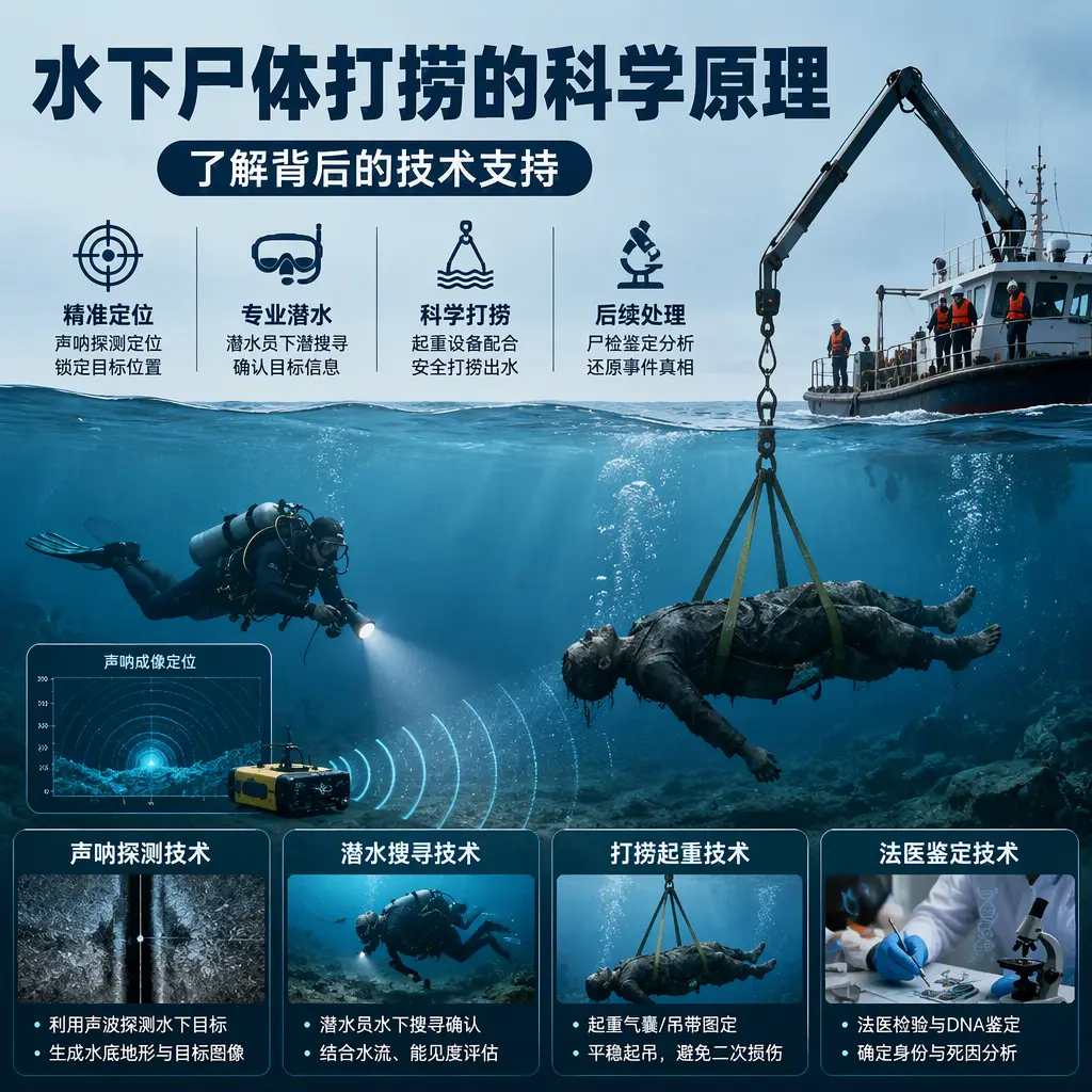 梧州水下尸体打捞的科学原理，了解背后的技术支持